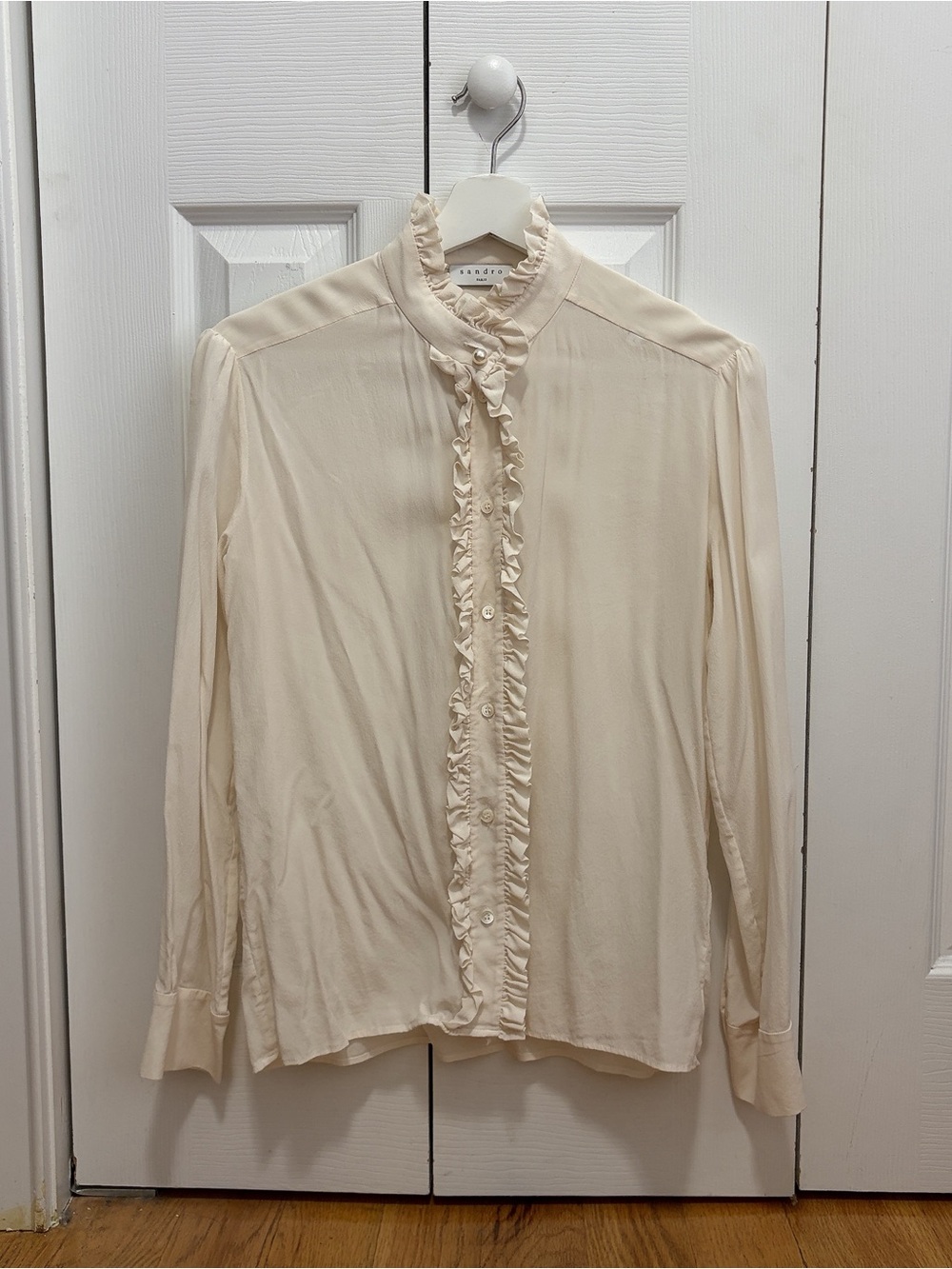 Sandro silk blouse